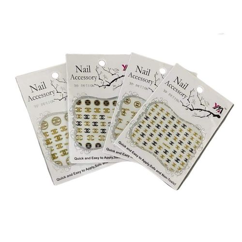 Décoration pour ongles motif élégant et raffiné