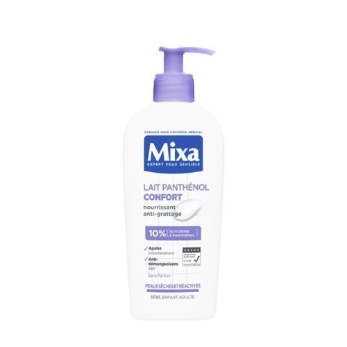 Lait Panthénol Confort Hypoallergénique Pour Peaux Sèches Et Réactives