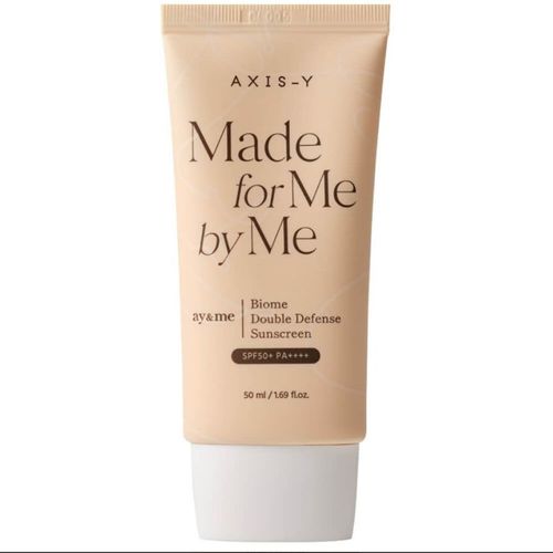 Made For Me By Me Biome Double Défense Sunscreen Spf 50+pa+