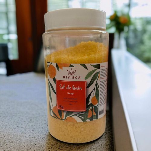 Sel De Bain Rivisca 1kg Orange