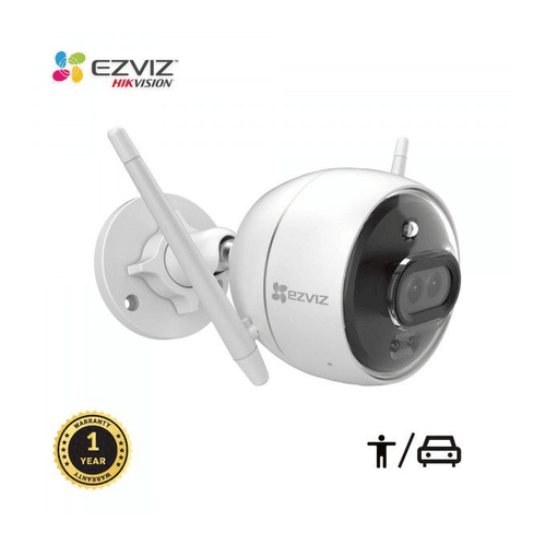 C3x Camera Wifi Extérieur 1080p 360° Vision Nocturne Couleur Micro Intégré