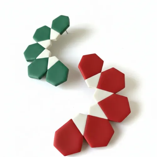 Zelij Earrings Can Edition