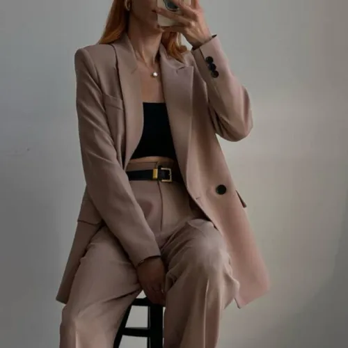 Ensemble Tailleur Nude