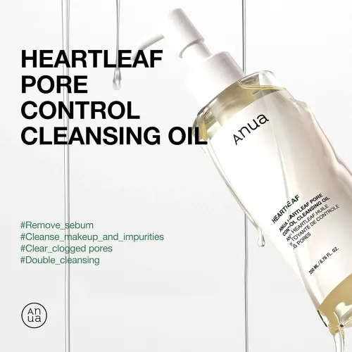 Anua Heartleaf Pore Control Cleansing Oil (new Packaging)