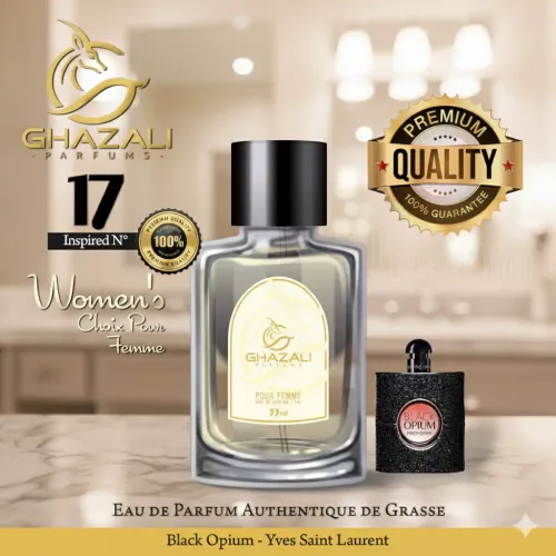 Ghazali N°17 – Essence de Grasse (Inspiré de Black Opium)