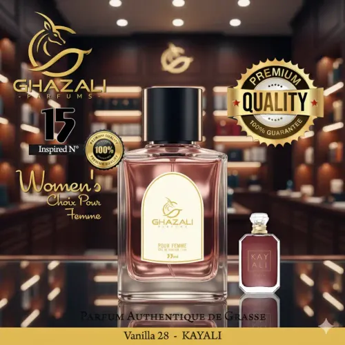 Parfum Ghazali N°15 - Inspiré De Kayali - Vanilla 28 - Qualité Premium De Grasse.