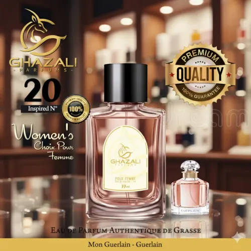 Parfum Ghazali N°20 - Inspiré De Guerlain - Mon Guerlain - Qualité Premium De Grasse.