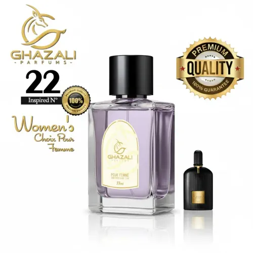 Parfum Ghazali N°22 - Inspiré De Tom Ford - Black Orchid - Qualité Premium De Grasse.