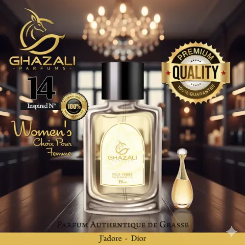 Parfum GHAZALI N°14 - Inspiré de  J'adore (Dior)