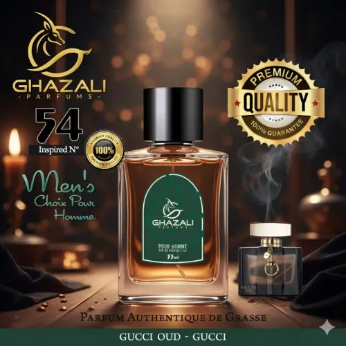Parfum Ghazali N°54 - Inspiré De Gucci Oud - Gucci - Qualité Premium De Grasse.