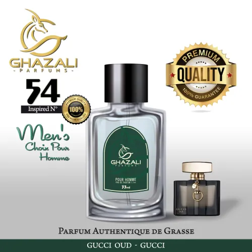 Parfum Ghazali N°54 - Inspiré De Gucci Oud - Gucci - Qualité Premium De Grasse.