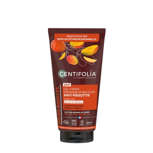 Gel Crème Définisseur De Boucles 2en1