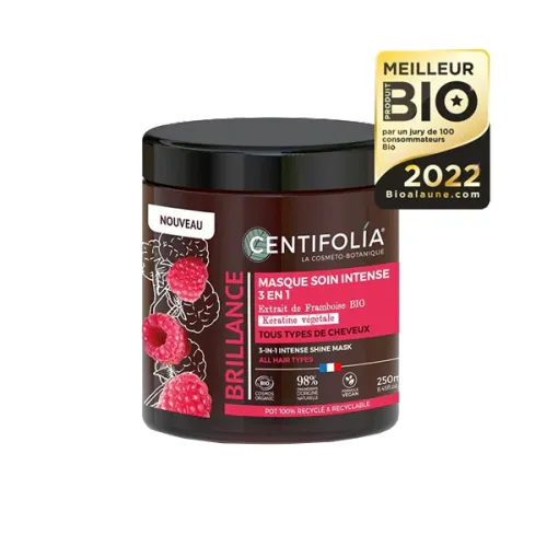 Masque Soin Brillance Intense 3en1 Bio