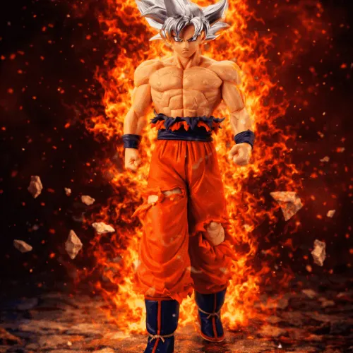 Figurine Dragon Ball Z Son Goku Solid Edge Works
