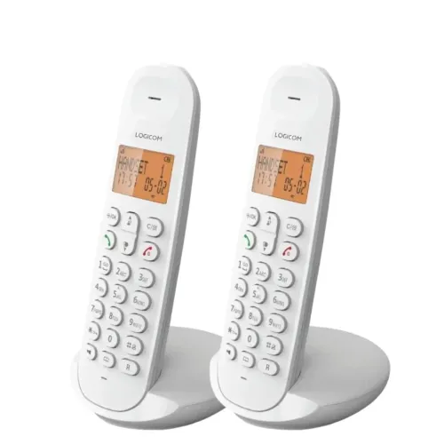 Téléphone Fixe Sans Fil Dect Duo Iloa 250 Téléphone Fixe Sans Fil Dect Duo Sans Répondeur - Duo - Téléphones Analogiques Et Dect