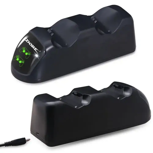 Station De Charge Pour Manette Ps4 Slim/pro Chargeur Double Accessoires Ps4