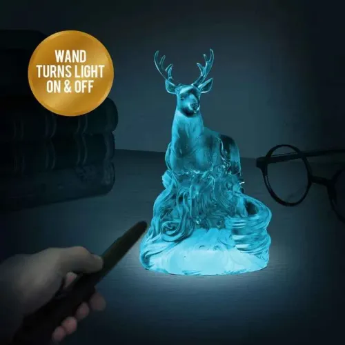 Lampe Harry Potter Patronus Avec Télécommande Baguette