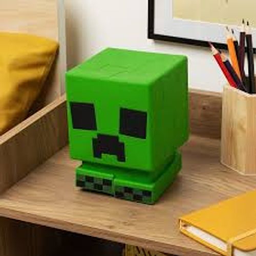 Lampe Minecraft Silicone Creeper Squishyglo Rechargeable