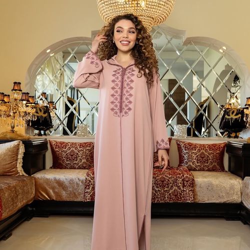 Djellaba En Broderie - Façon Maalem