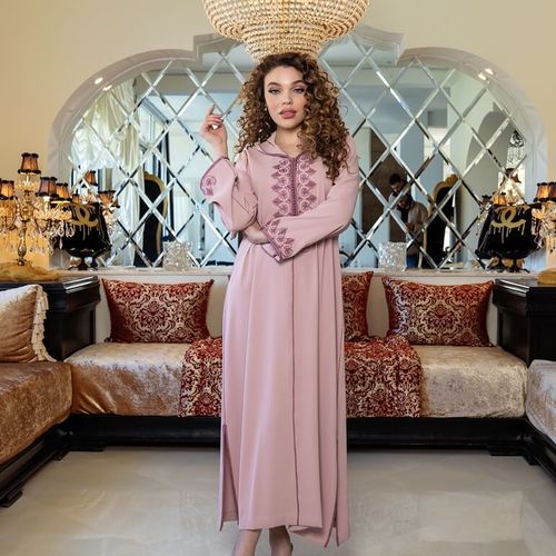 Djellaba En Broderie - Façon Maalem
