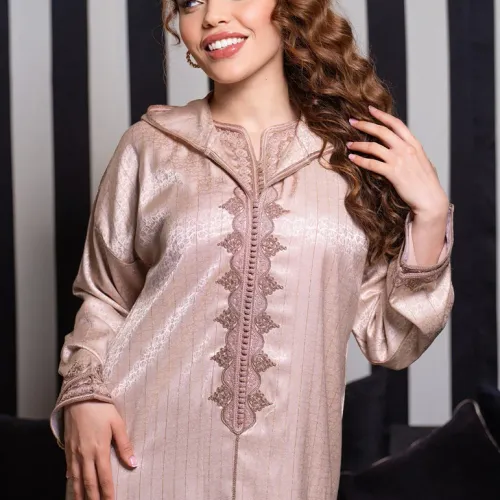 Djellaba Deux Pièces En Kamkha
