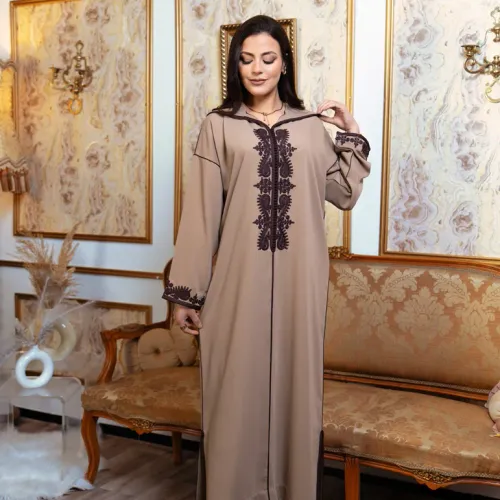 Djellaba En Broderie - Façon Maalem