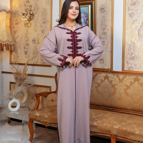 Djellaba En Broderie - Façon Maalem