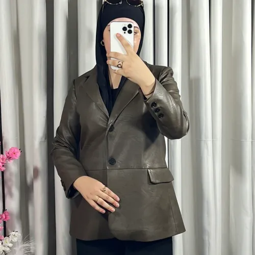 Veste En Simili-cuir
