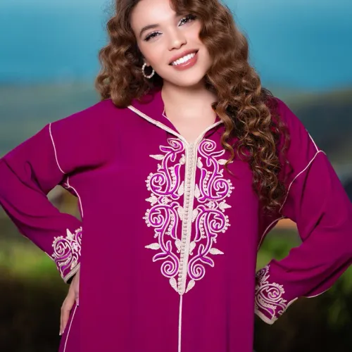 Djellaba En Broderie - Façon Maalem