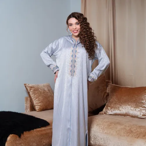 Djellaba Deux Pièces En Kamkha