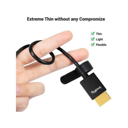 Ultra-slim 4k Hdmi Cable Male Vers Male 55cm R2957b
