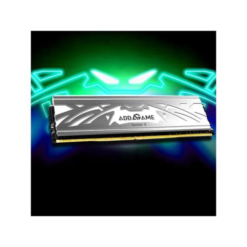 Addlink Addgame Spider S5 32gb (2x16gb) Ddr5 5600mhz Cl40 Mémoire Avec Heatsink - Silver | Ag16gb56c40s5usx2