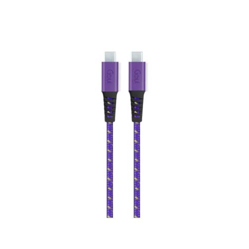 Goui Flex Fashion Cable Type-c Vers Type-c (1,5m) 60w Violet Jaune