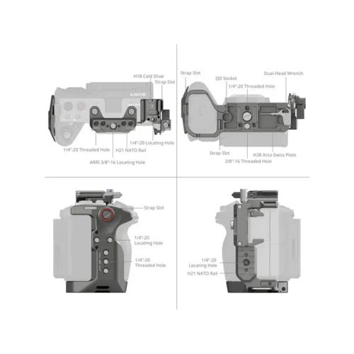 Smallrig Cage Protege Camera Sony Hawklock Kit 4771