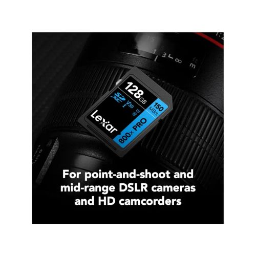 Lexar 128gb 800x Pro High Performance Blue Series