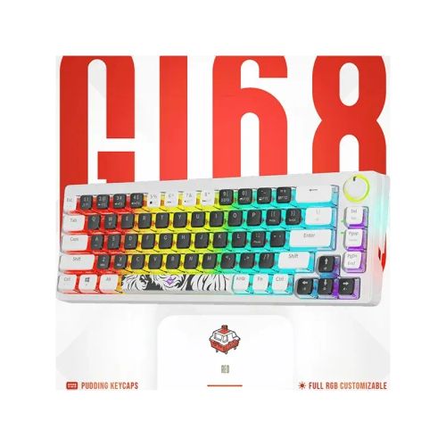 Clavier Mécanique Golden Lion Gi68 Rgb Noir