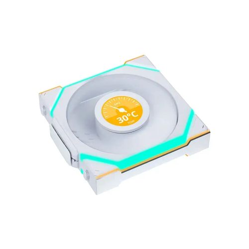 Lian Li Uni Fan Sl Wireless Lcd 120 Reverse Blade Blanc