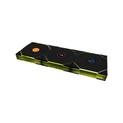 Lian Li Uni Fan Tl Lcd 120 Wireless Rgb Noir - Pack De 3