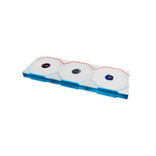 Lian Li Uni Fan Tl-lcd 120 Wireless Reverse Blanc - Pack De 3