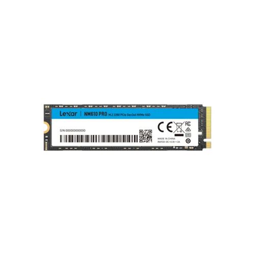 Disque Nm610 Pro 500gb Ssd Nvme M.2 Pcie Gen3x4