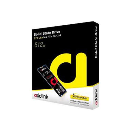 Addlink S70 Lite 512gb Ssd M.2 Pcle Gen3x4 | Ad512gbs70ltm2p