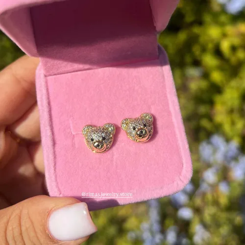 Boucles Puce Teddy Sparkle