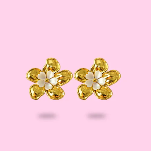 Boucles Orchidée Nacrée