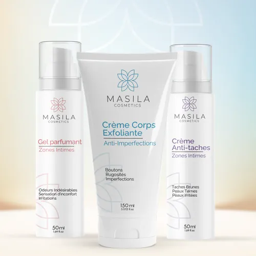 Coffret Découverte - Crème Exfoliante, Crème Anti-tâches & Gel Parfumant