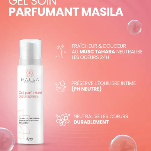 Gel Soin Parfumant, Musc Tahara – Ph Neutre & Odeurs Neutralisées