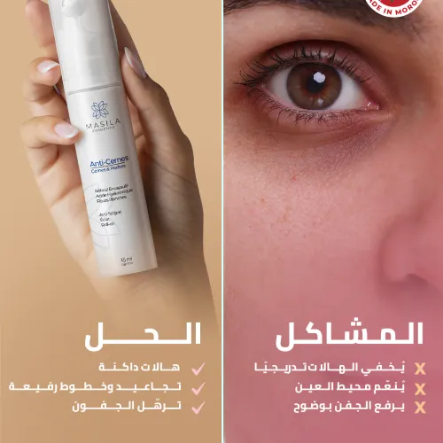 Sérum Contour Des Yeux – Lissant, Anti-cernes & Anti-relâchement