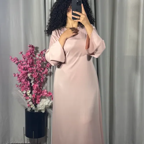 Robe Longue Satinée