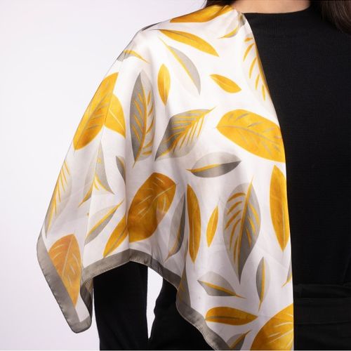 Foulard Polypashmina Feuilles D'automne