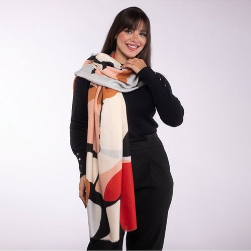Châle Poly pashmina