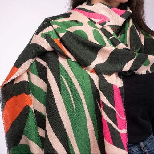 Châle Poly pashmina